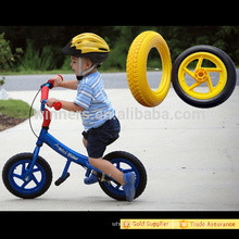 light weight 12 inch PU foam plastic wheel for children bike